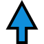 Up arrow icon 64x64