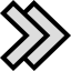 Fast forward icon 64x64