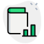 Bar graph ícone 64x64