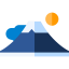 Fuji mountain icon 64x64