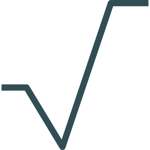 Square root icon