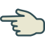 Pointing left 图标 64x64