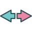 Double arrow 图标 64x64