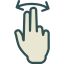 Hand gesture Symbol 64x64
