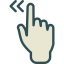 Pointing up アイコン 64x64
