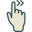 Pointing up アイコン 64x64