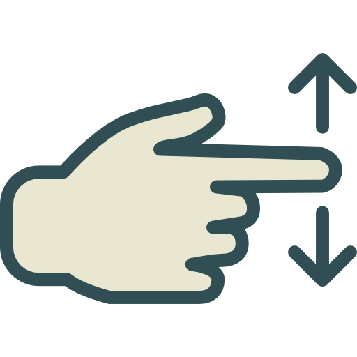 Pointing right icon