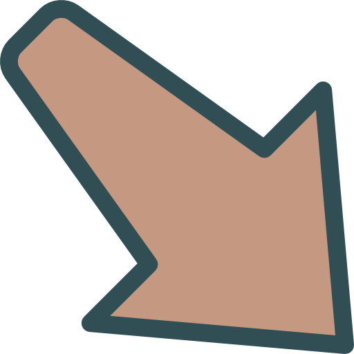 Diagonal arrow アイコン