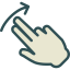 Hand gesture Symbol 64x64