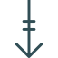 Down arrow アイコン 64x64
