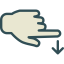 Pointing right アイコン 64x64