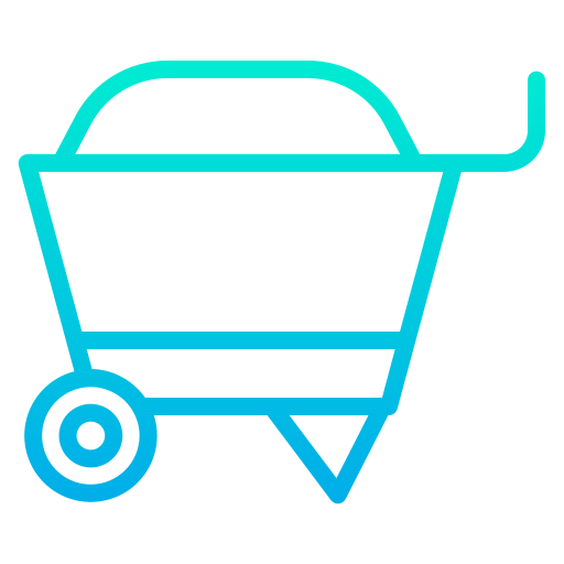 Wheelbarrow icon