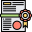 Certificate icon 64x64