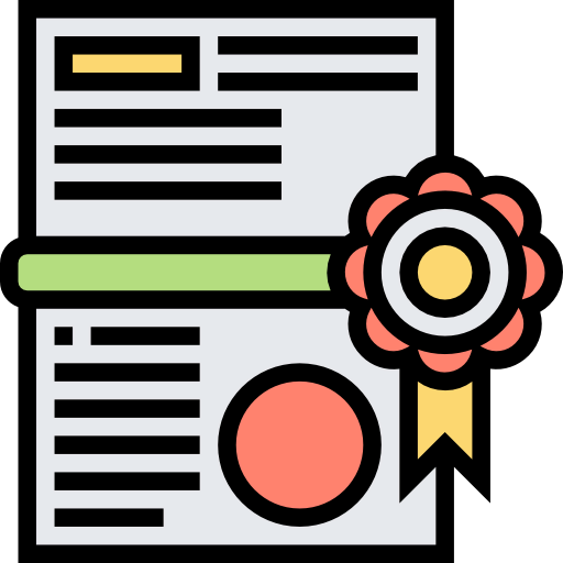 Certificate icon