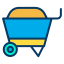 Wheelbarrow icon 64x64