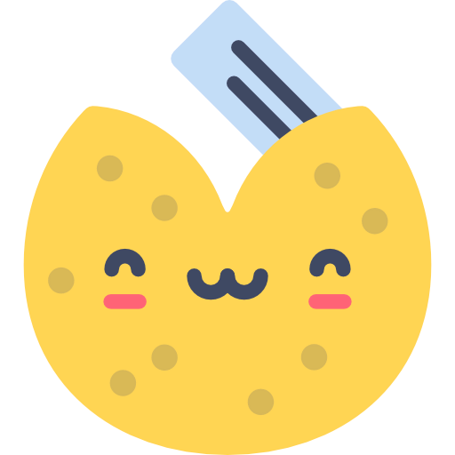 Fortune cookie icon