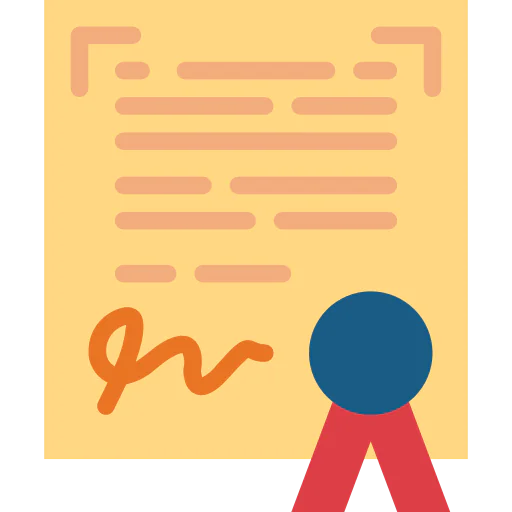 Certificate icon