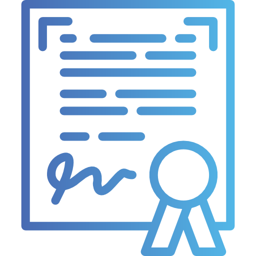 Certificate icon