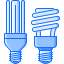 Eco bulb icon 64x64
