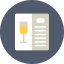 Wine menu icône 64x64