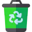 Recycling bin icon 64x64