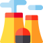 Nuclear plant icon 64x64