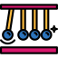 Newton cradle icon 64x64