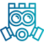 Gas mask icon 64x64