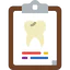 Dental record icon 64x64