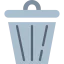 Trash bin icône 64x64