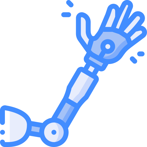 Robotic arm icon