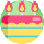 Birthday cake icon 64x64