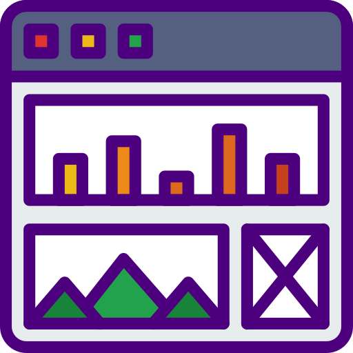 Web analytics icône