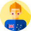 Australian man Symbol 64x64