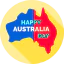 Australia day Ikona 64x64