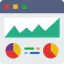 Web analytics іконка 64x64