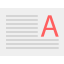 Letter icon 64x64