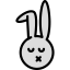 Easter bunny icon 64x64