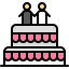 Wedding cake 상 64x64
