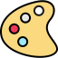 Paint palette 图标 64x64
