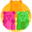 Gummy bear icon 64x64