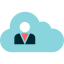 Cloud computing icon 64x64