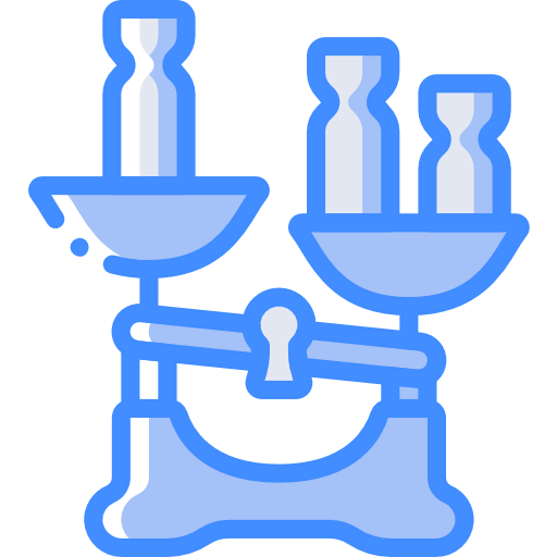 Weighing scale icon