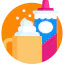 Whipped cream icon 64x64