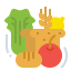 Fruits and vegetables icon 64x64
