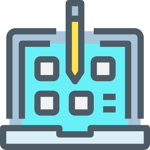 Online learning icon