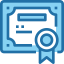 Certificate icon 64x64