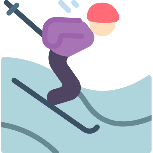 Skiing icon