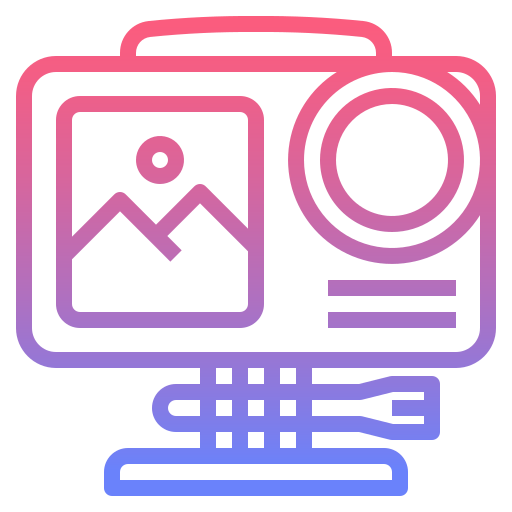 Action camera icon