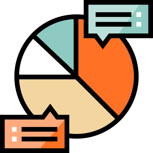 Pie chart 图标